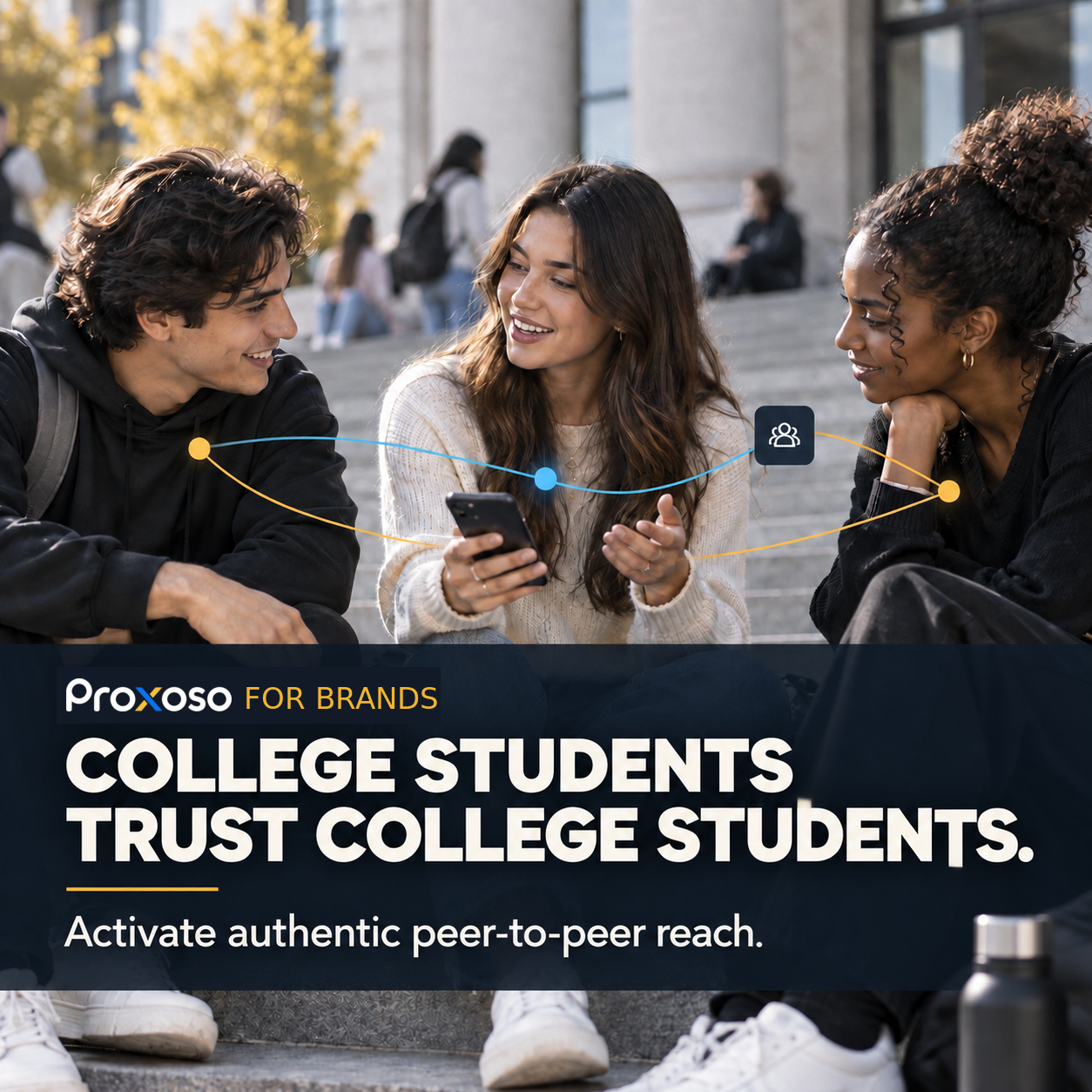 College students trust college students